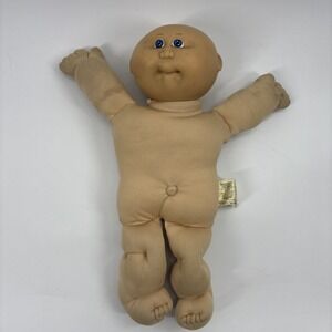 VINTAGE 1985 CABBAGE PATCH KID, PREEMIE, BALD, BLUE EYES